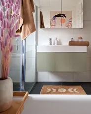 Set of 2 Towels MITIARO Terry Cotton Beige_961229
