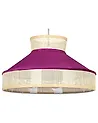Hängeleuchte BATALI Rattan Fuchsia