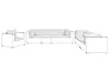 Outdoor Cushion Cover Set MAESTRO Off-White