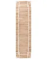 Teppich GONDIA Hellbeige 80 x 300 cm Jute