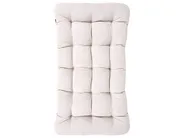 Lounge Set mit Tisch 4-Sitzer MOLVENO Metall Beige / Grün_1070484
