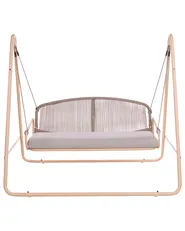 Hollywoodschaukel NORCIA Metall Beige_1078232