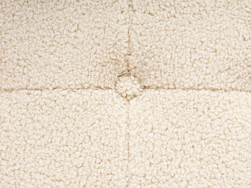 Pouf TAMPA Bouclé Beige_850192