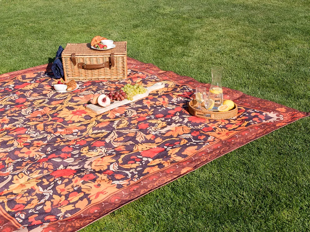 Piknik deka DILBAR 200 x 200 cm Crveno_942358