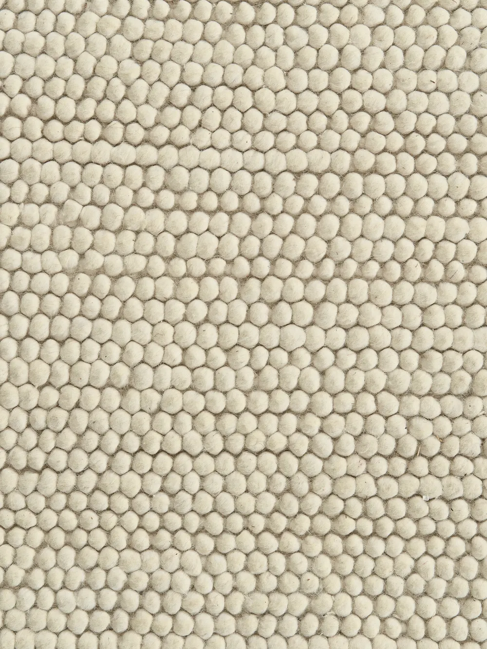 Teppich KORDEA Hellbeige 200 x 300 cm Wolle_1144457