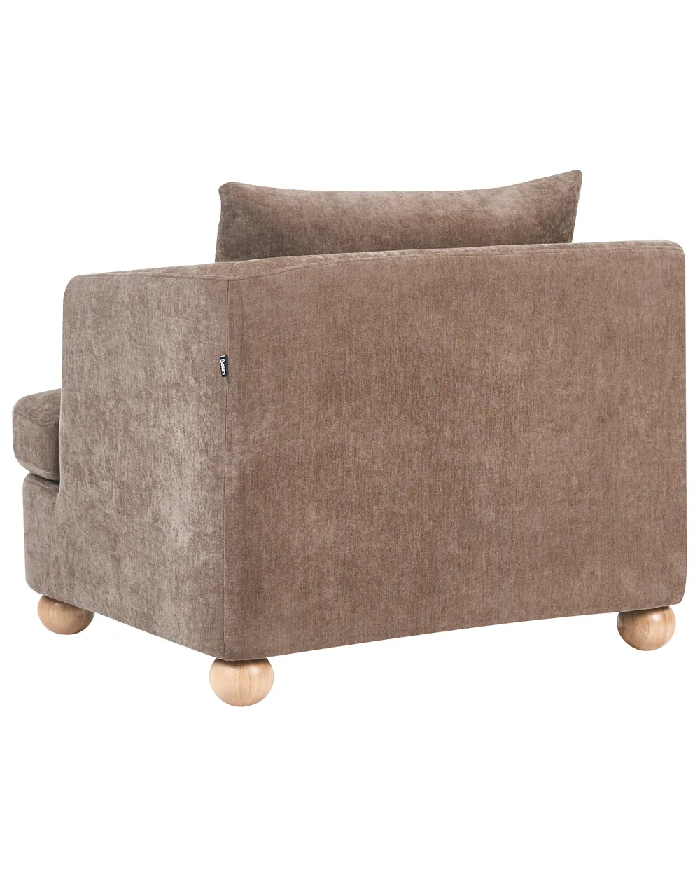 Sessel RATTVIK Chenillegewebe Braun_1066480