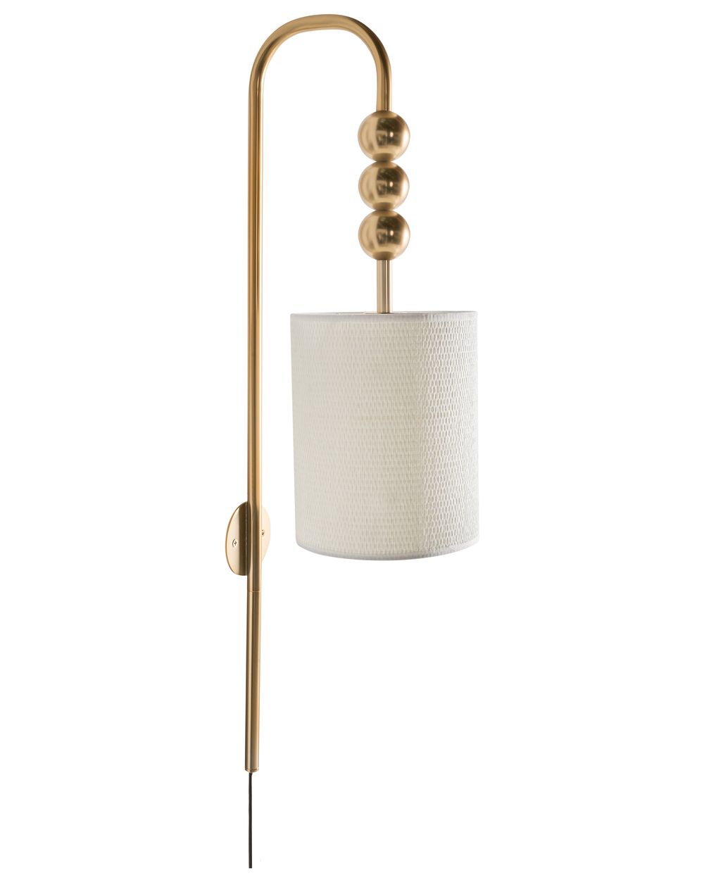Wandlamp LOKY Metaal Messing