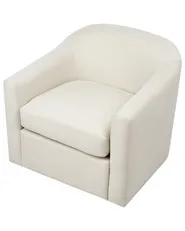 Drehsessel MAGNOR Stoff Hellbeige_966273