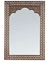 Wandspiegel PALI 60 cm 90 cm Metall Kupfer