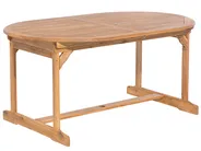 Gartenmöbel Set 8-Sitzer MAUI inkl. Kissen Akazienholz Dunkelrot_696936