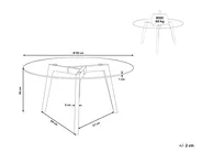 Couchtisch MINNESOTA Glas Transparent_745241