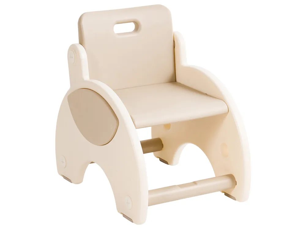 Kids Table and Chair Set MILA Beige_1124429