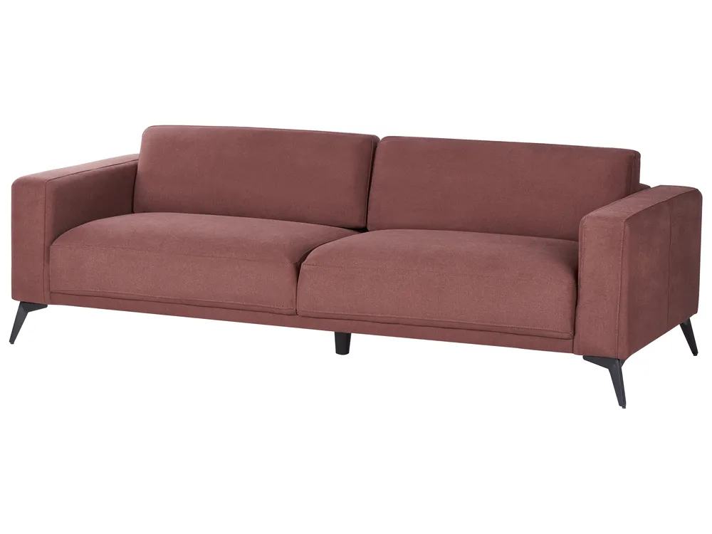 Sofa 3 Seater ANGE Fabric Burgundy_941548