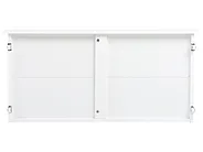 Set of 2 Bed Storage Drawers Pine Wood CRONAT White_964229