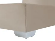 Boxspringbett Samtstoff CONSUL 160 x 200 cm Hellbeige_736373