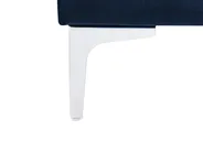 Modul Ecksofa 4-Sitzer EVJA Samtstoff Marineblau rechtsseitig_860042