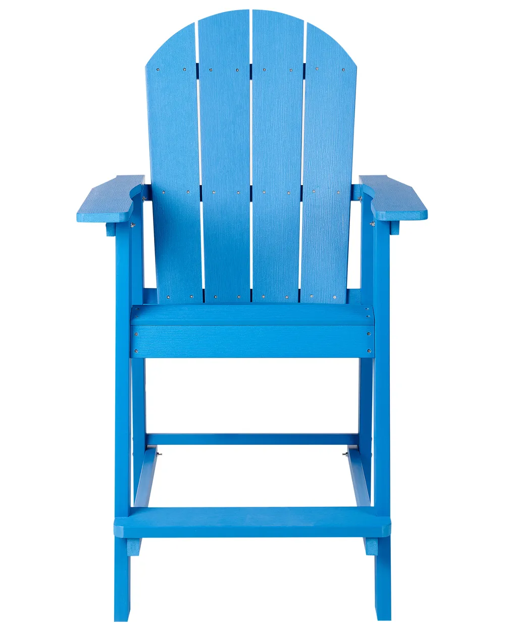 Garten-Barstuhl ADIRONDACK Kunststoff Blau_938533