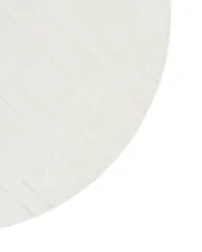 Rug KEVIREL Off-White ø 160 cm_1124532