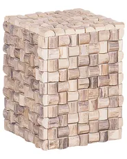 Beistelltisch CAJEME Teakholz Hellbraun_759034