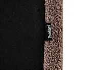Wasserbett Bouclé ALBI 160 x 200 cm Braun_981646