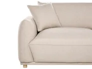 Sofa 3-Sitzer JUBEK Stoff Beige_1074646