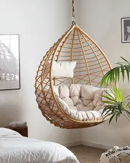 Hanging Chair ARSITA PE Rattan Natural_765003