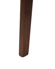 Esszimmerstuhl 2er Set AMERY Holz Cremeweiß / Dunkelbraun_1055112