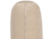 Ecksofa 4-Sitzer VINTERBRO Samtstoff Beige rechtsseitig_897403