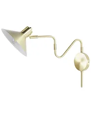 Wandlampe BALIEM verstellbar Metall Gold_883161