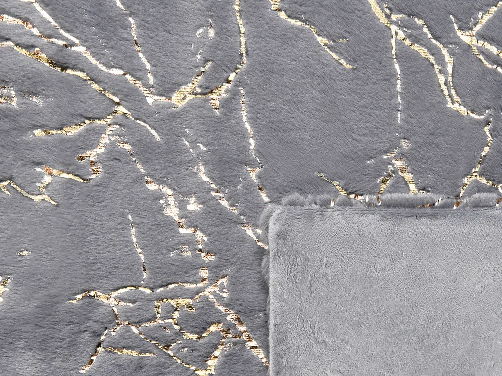 Blanket GODAVARI 150 x 200 cm Grey_820344