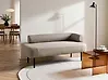 Rechtsseitige Chaiselongue MIRMANDE Stoff Taupe