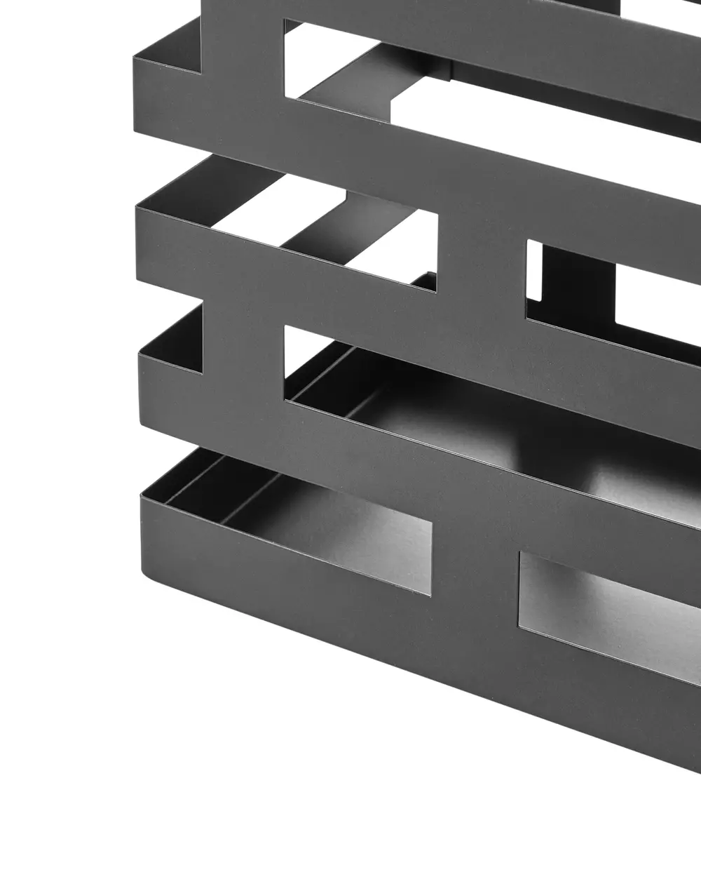 Schirmständer KAMSAR Metall Schwarz_992495