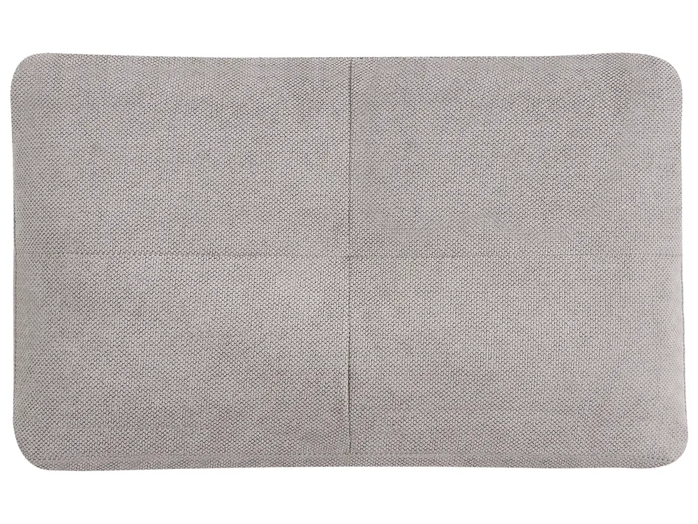 Living Room Set 6 Seater JERSLEV Fabric Grey_1013823