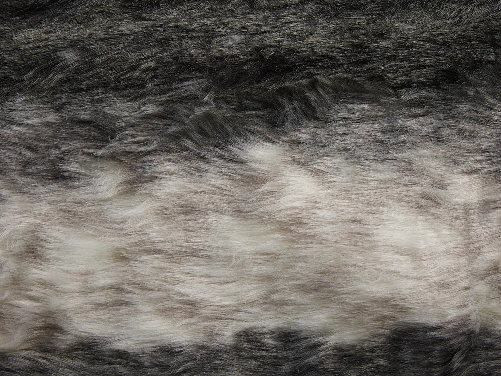 Kuscheldecke TAZA Stoff 180 x 220 cm Grau_812728