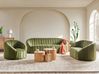 Sofa Set 6-Sitzer MALUNG Samtstoff Dunkelgrün