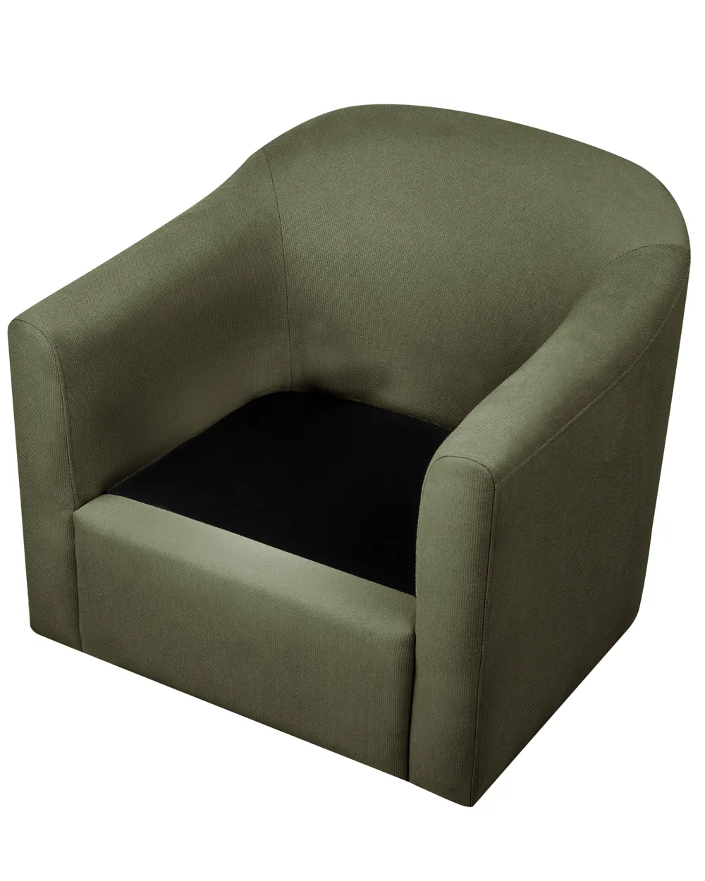 Draaifauteuil MAGNOR Stof Donkergroen_966250