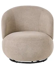 Swivel Armchair VAMMALA Taupe_1164572