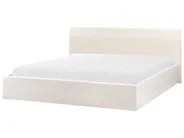Bett mit Stauraum ORBEY Bouclé Cremeweiß 180 x 200 cm_964689