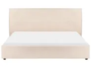 Waterbed Boucle LAVAUR 180 x 200 cm (EU Super King) Beige_985872