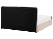 Bett mit Stauraum LUNAN Bouclé Beige 160 x 200 cm_1048453