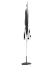 Marktschirm 245 cm MINOA Schwarz / Weiß_932180