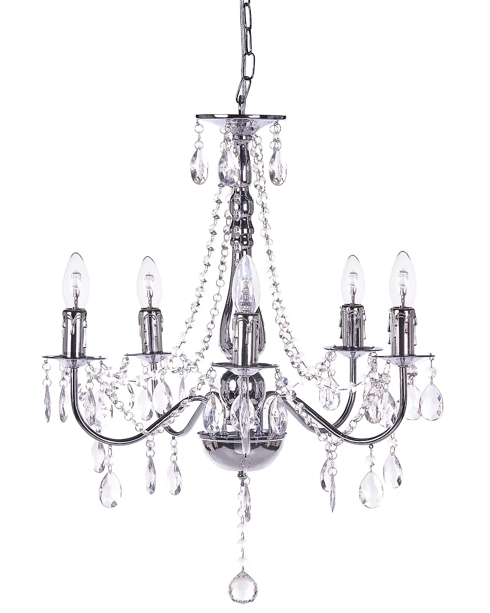 Chandelier BLAKNEY Silver