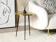 Stranični stol TELFER Metal Zlato_1149766