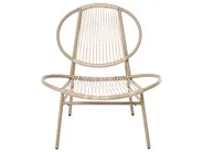 Bistro Set OVARO Polyrattan Beige_1026889