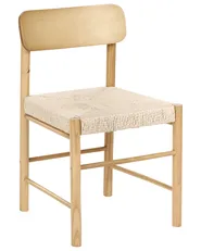 Esszimmerstuhl 2er Set DIGNE Holz Hellbraun_1048996