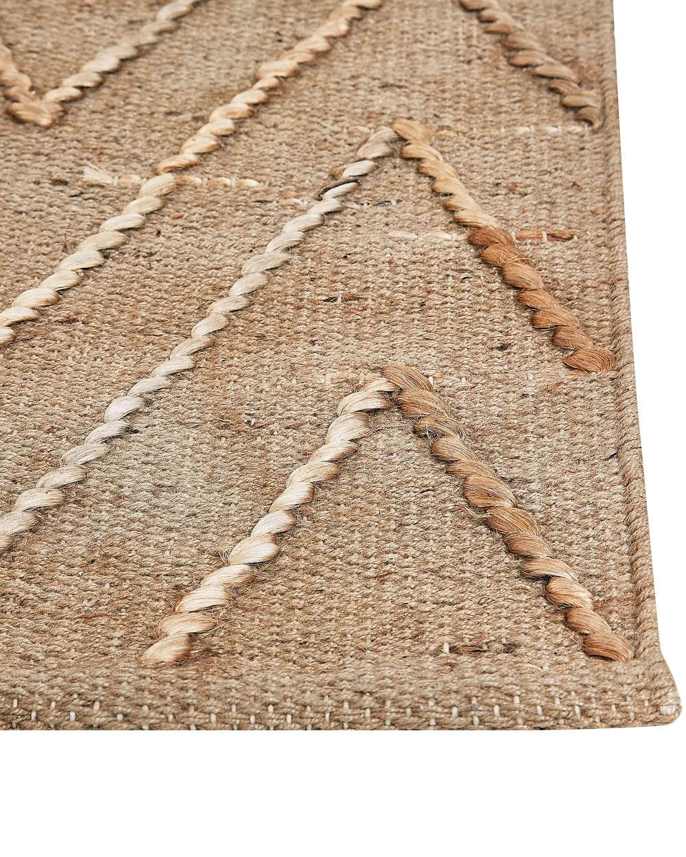 Tapis DADAY Beige 160 x 230 cm Jute_853621