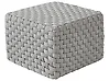 Pouf NALLI Kunststoff Grau
