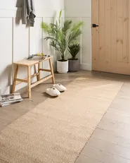 Tapis NANDED Beige clair 80 x 300 cm Jute_1039998