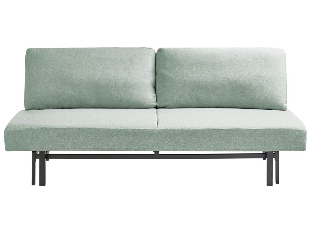 Sofa Bed 3 Seater ROYKKA Fabric Light Green
