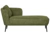 Linksseitige Chaiselongue ARTHEZE Stoff Dunkelgrün